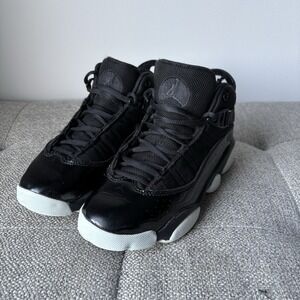 Nike Air Jordan's Little Kid/Boys Shoe/Sneakers "Black ice" Sz1 323432-011